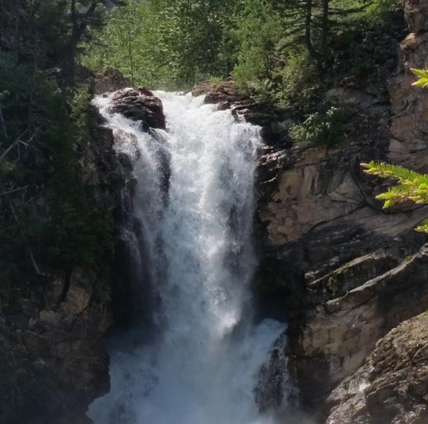 Running Eagle Falls